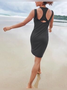 NWT Athleta Rafina Dress Black XS